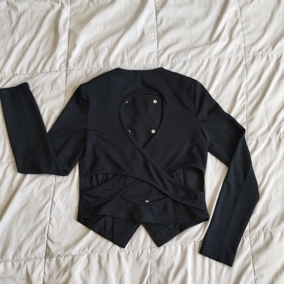 Sexy Military Jacket, Open Back, Stretchy for Women or Bottoms - Picture 9 of 16